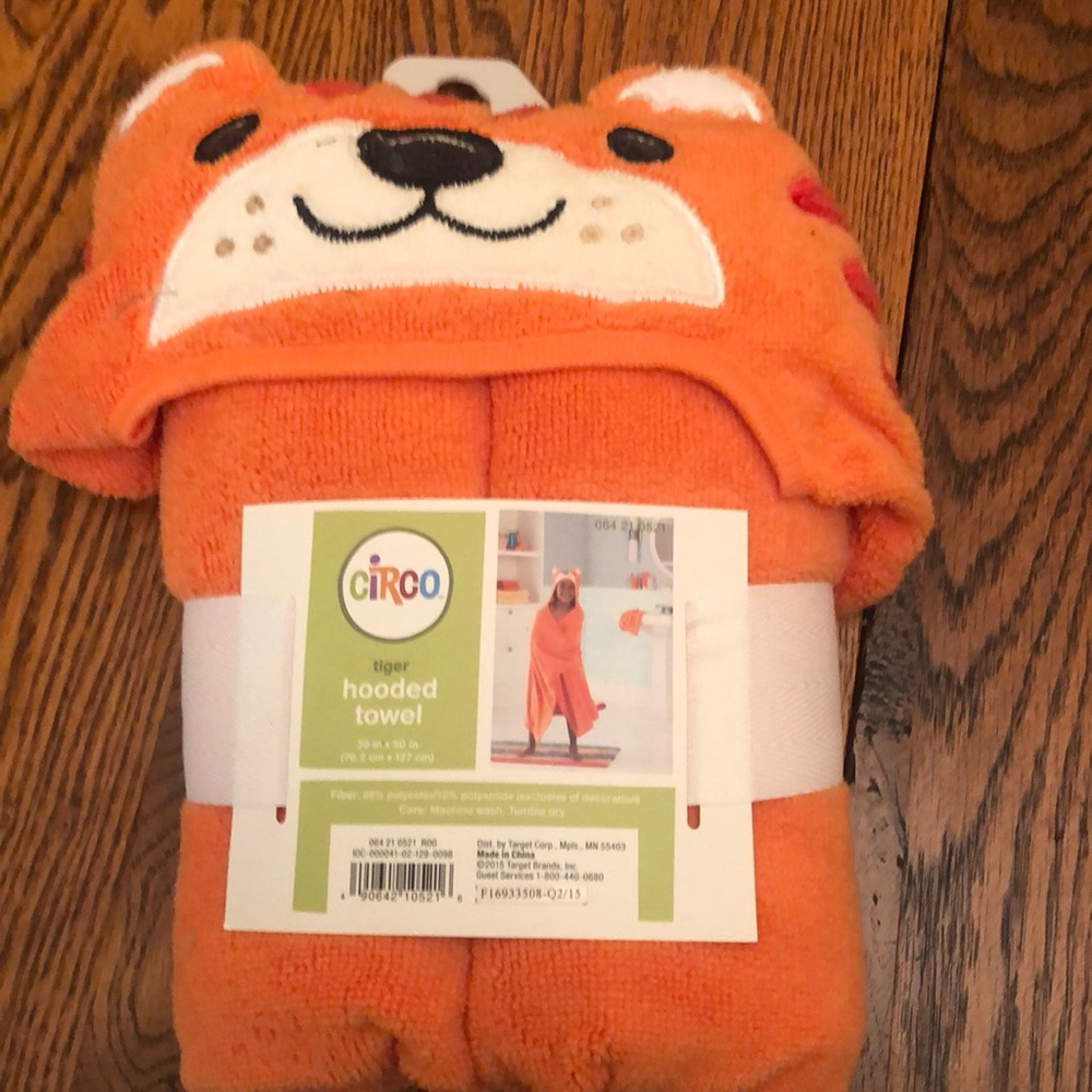 Kids hooded towel
